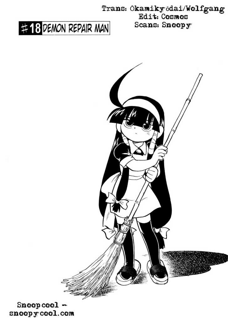 Lucu Lucu Chapter 18 page 1 - Chapter 18 : Demon Repair Man