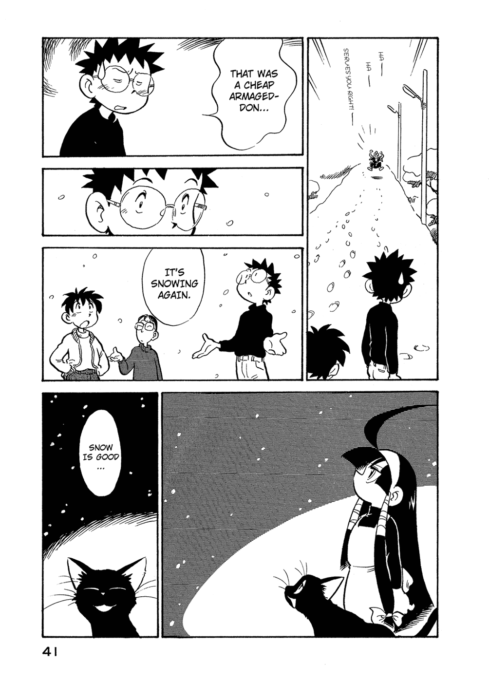 Lucu Lucu Chapter 38.2 page 19 - Chapter 38 v2 : Demon's Snowball Fight
