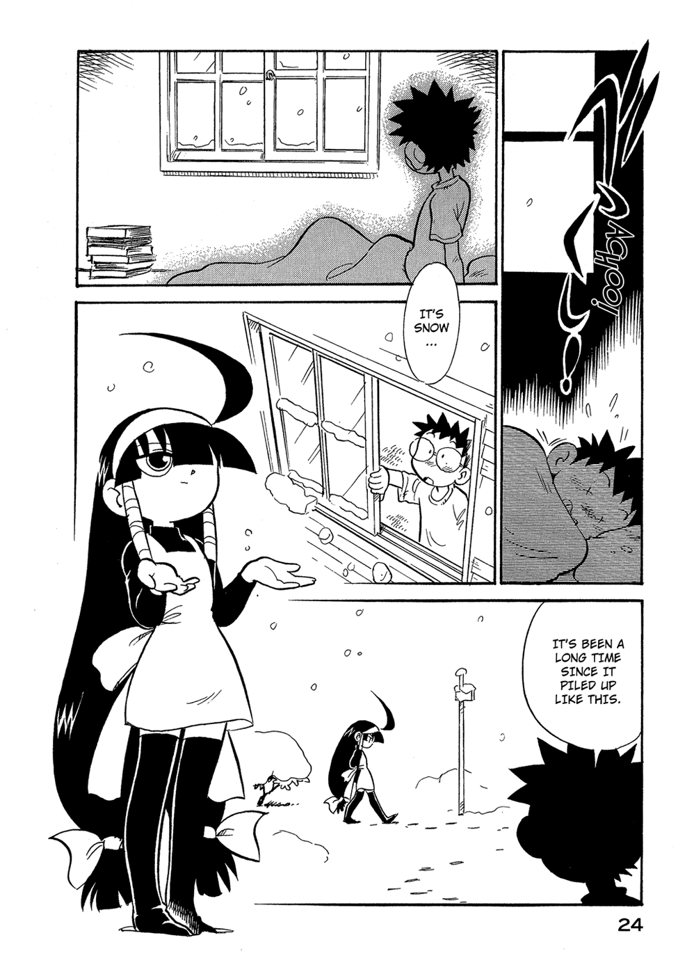 Lucu Lucu Chapter 38.2 page 2 - Chapter 38 v2 : Demon's Snowball Fight