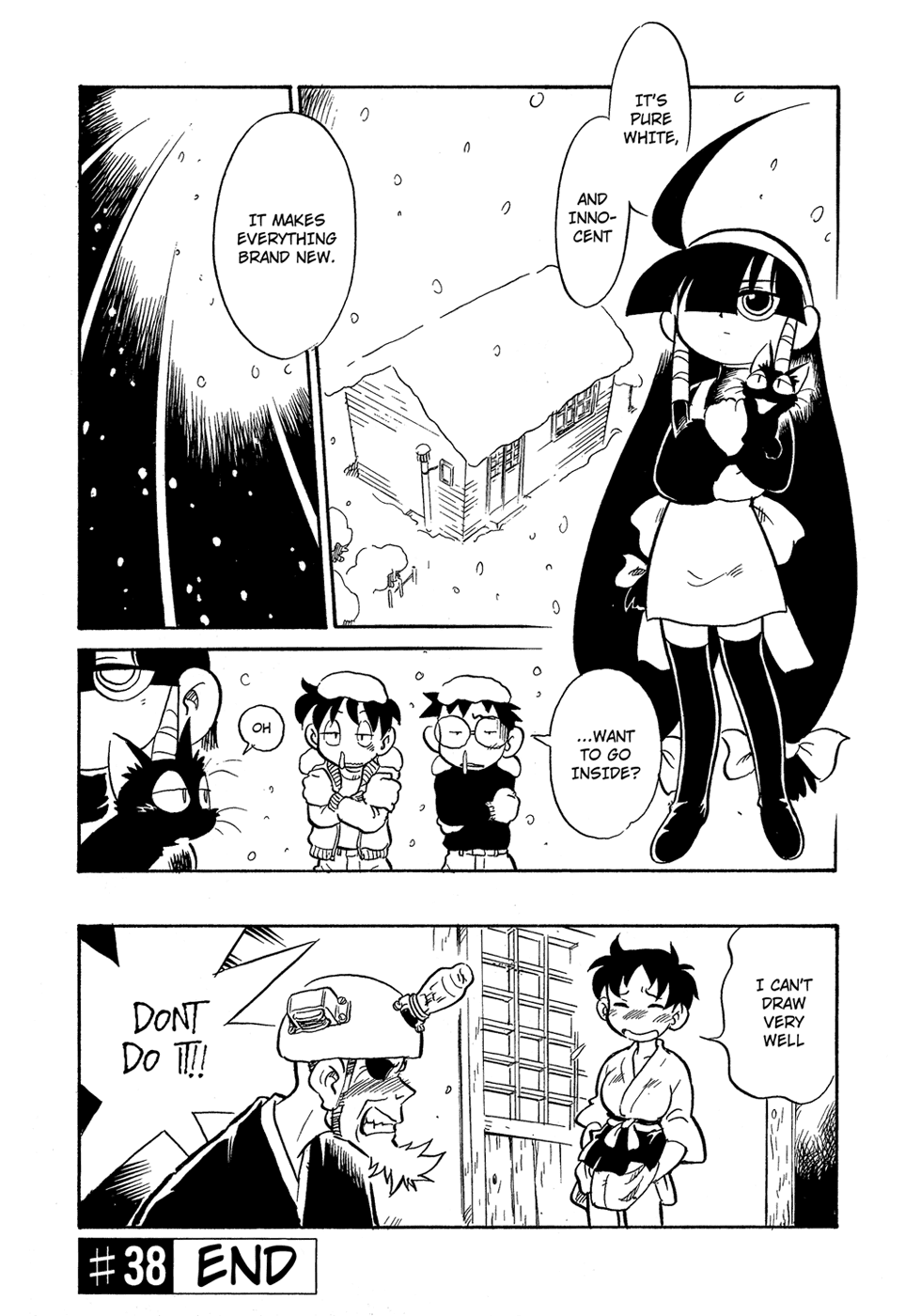 Lucu Lucu Chapter 38.2 page 20 - Chapter 38 v2 : Demon's Snowball Fight