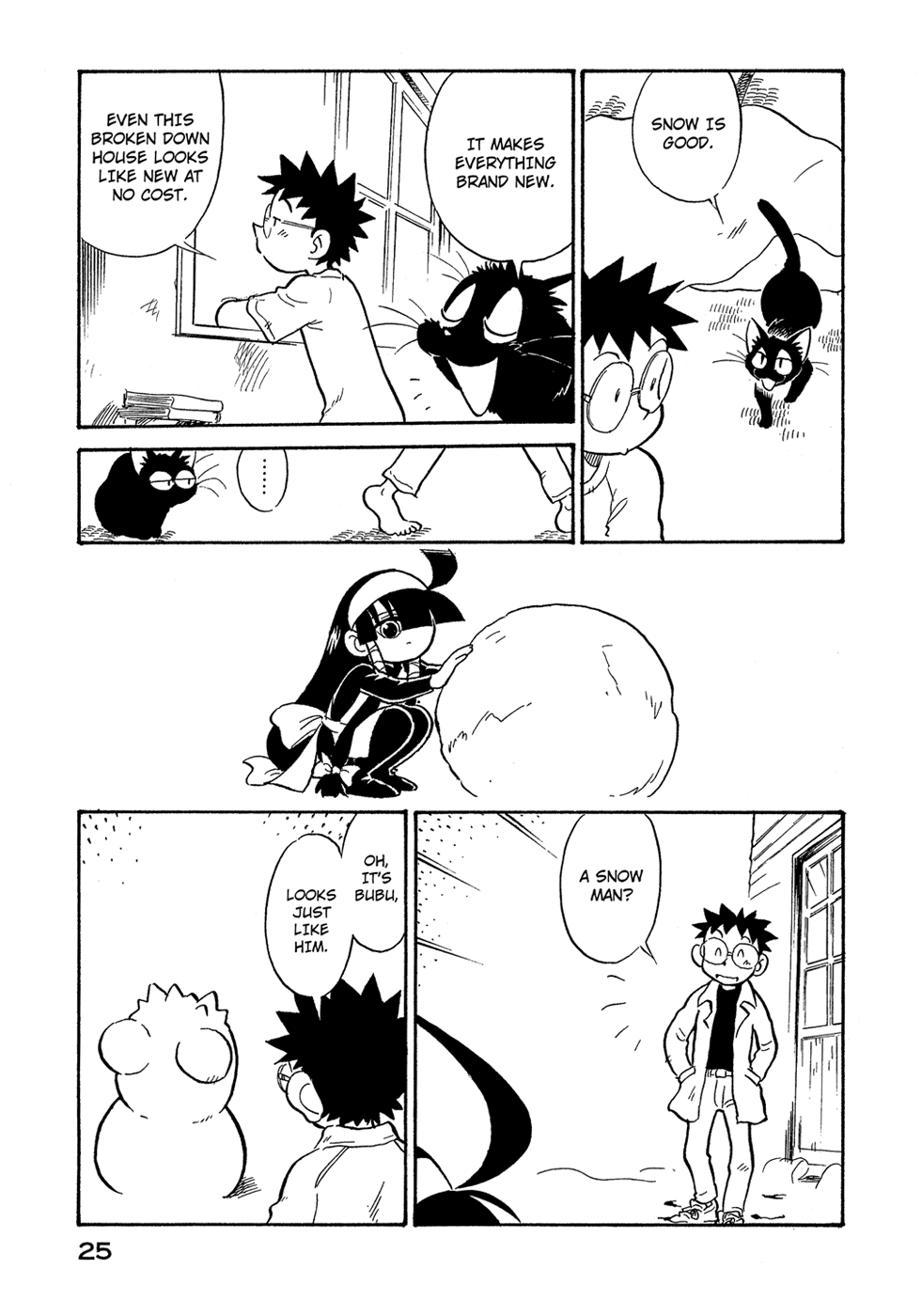 Lucu Lucu Chapter 38.2 page 3 - Chapter 38 v2 : Demon's Snowball Fight