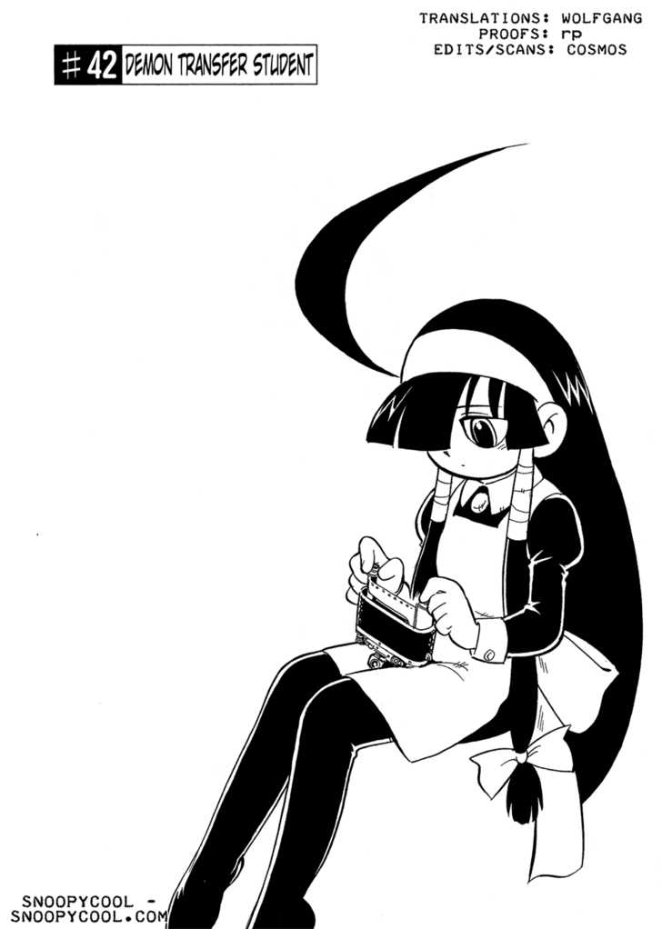 Lucu Lucu Chapter 42 page 1 - Chapter 42 : Demon's Transfer Student
