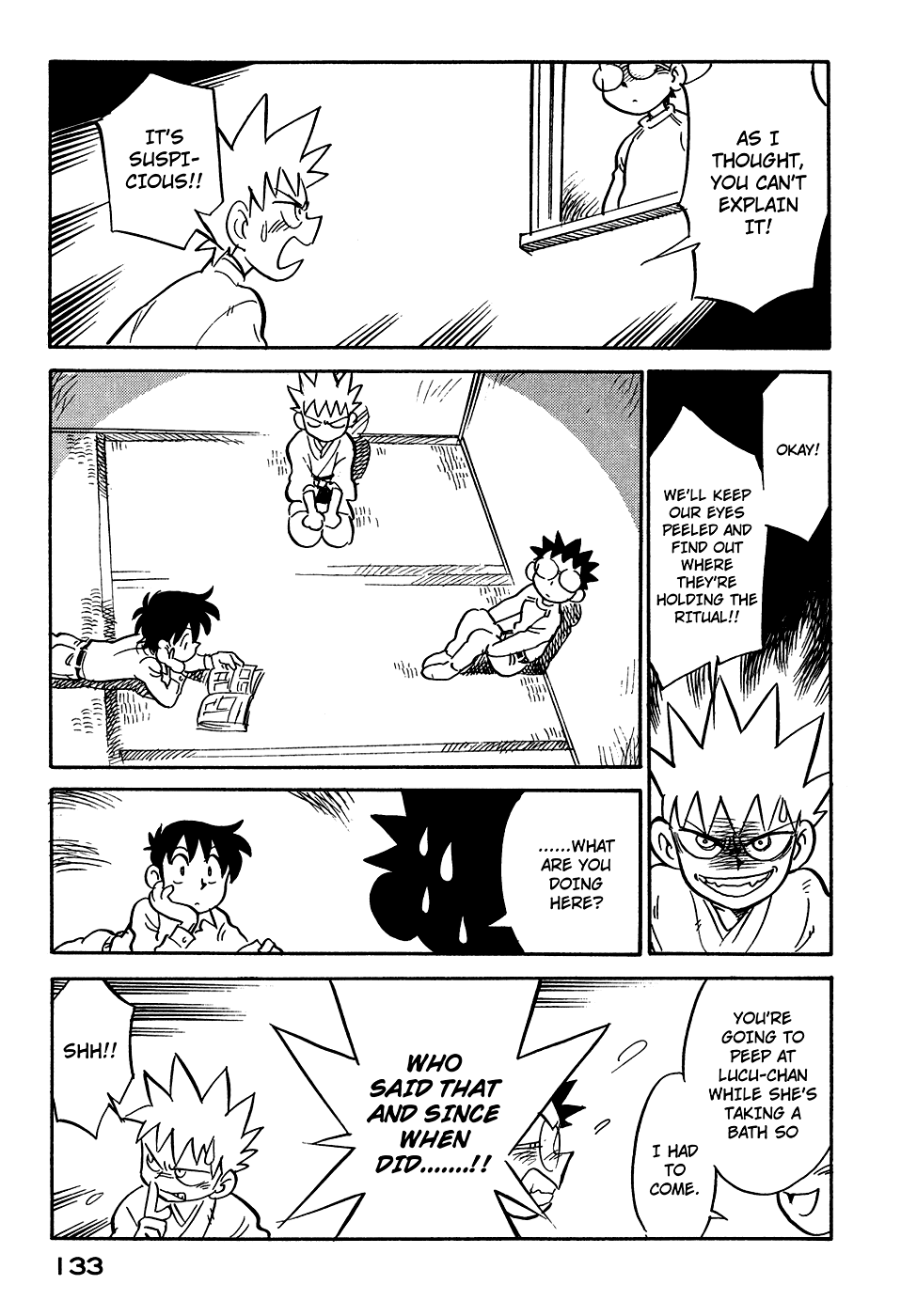 Lucu Lucu Chapter 52.2 page 11 - Chapter 52 v2 : Demon's Working Behind the Scene