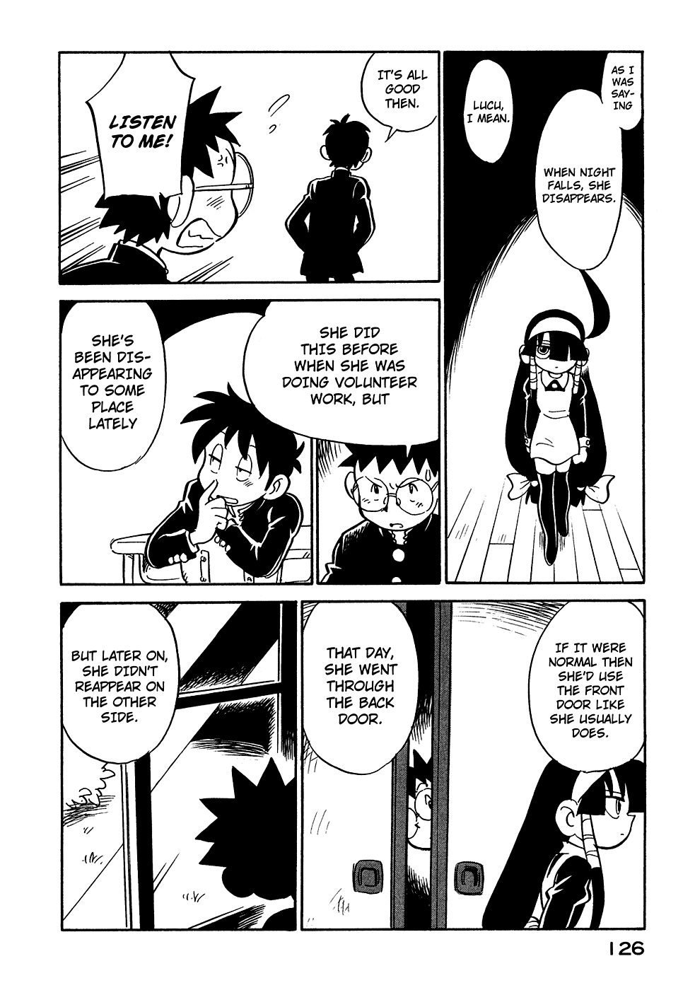 Lucu Lucu Chapter 52.2 page 4 - Chapter 52 v2 : Demon's Working Behind the Scene