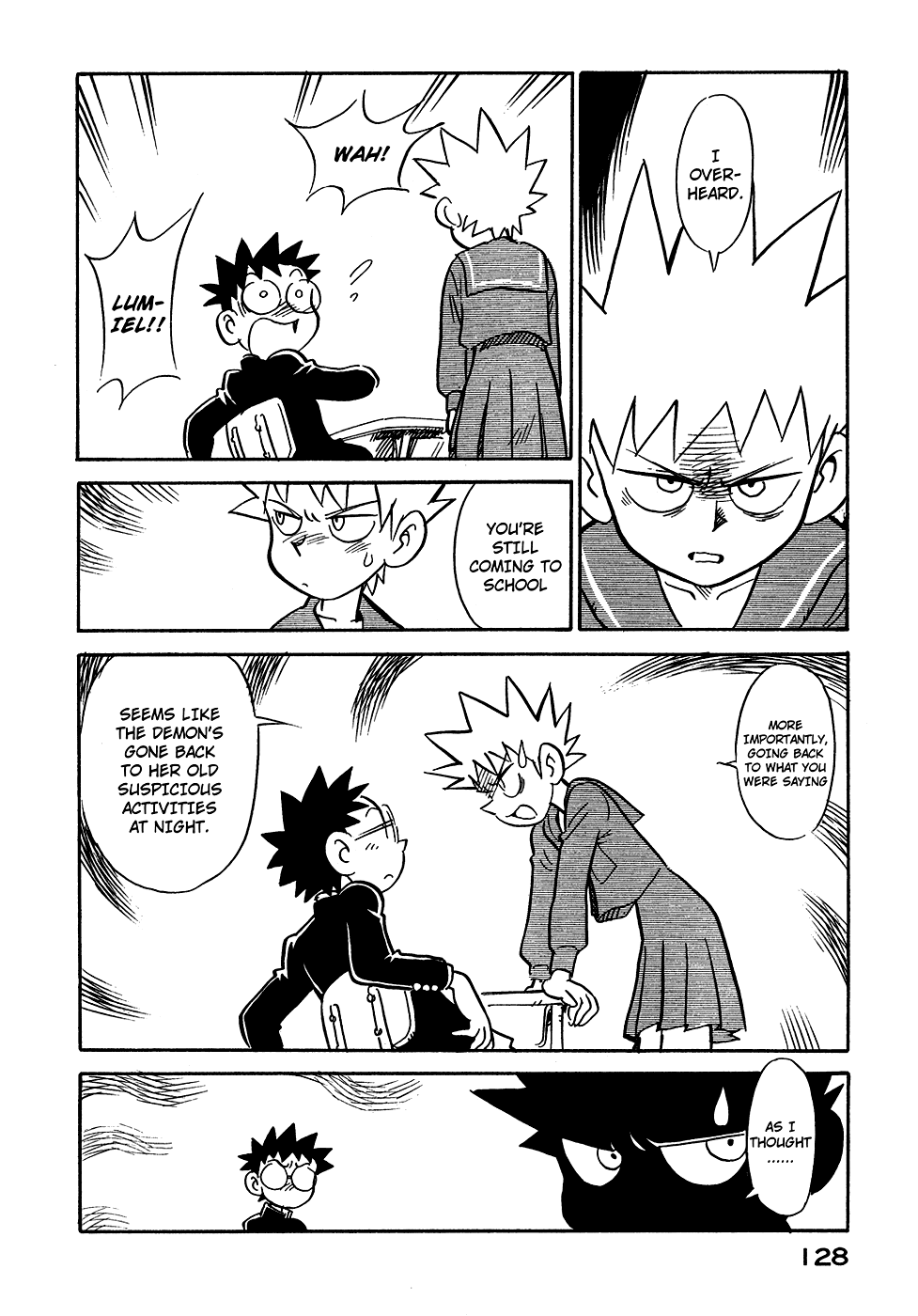 Lucu Lucu Chapter 52.2 page 6 - Chapter 52 v2 : Demon's Working Behind the Scene