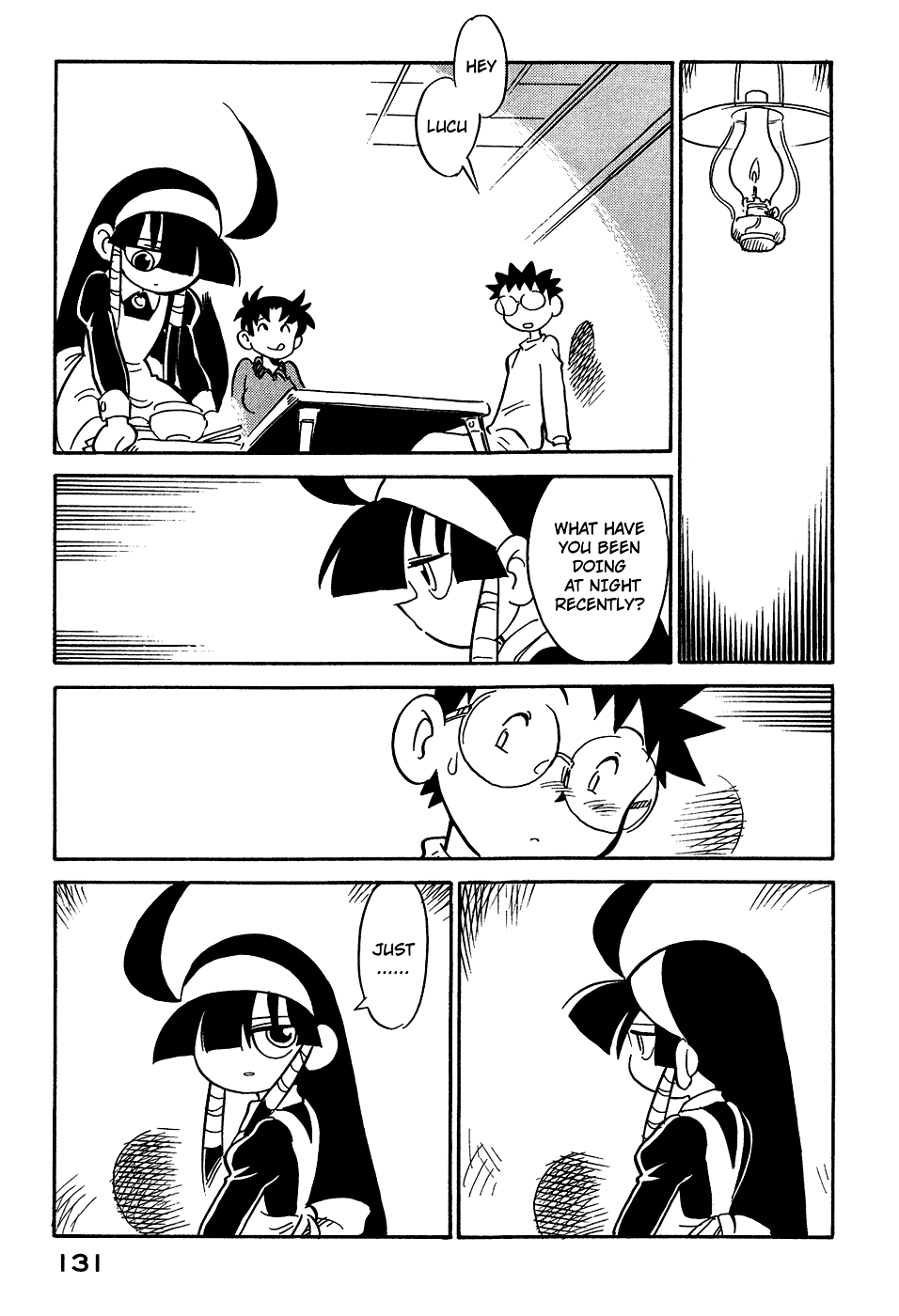 Lucu Lucu Chapter 52.2 page 9 - Chapter 52 v2 : Demon's Working Behind the Scene