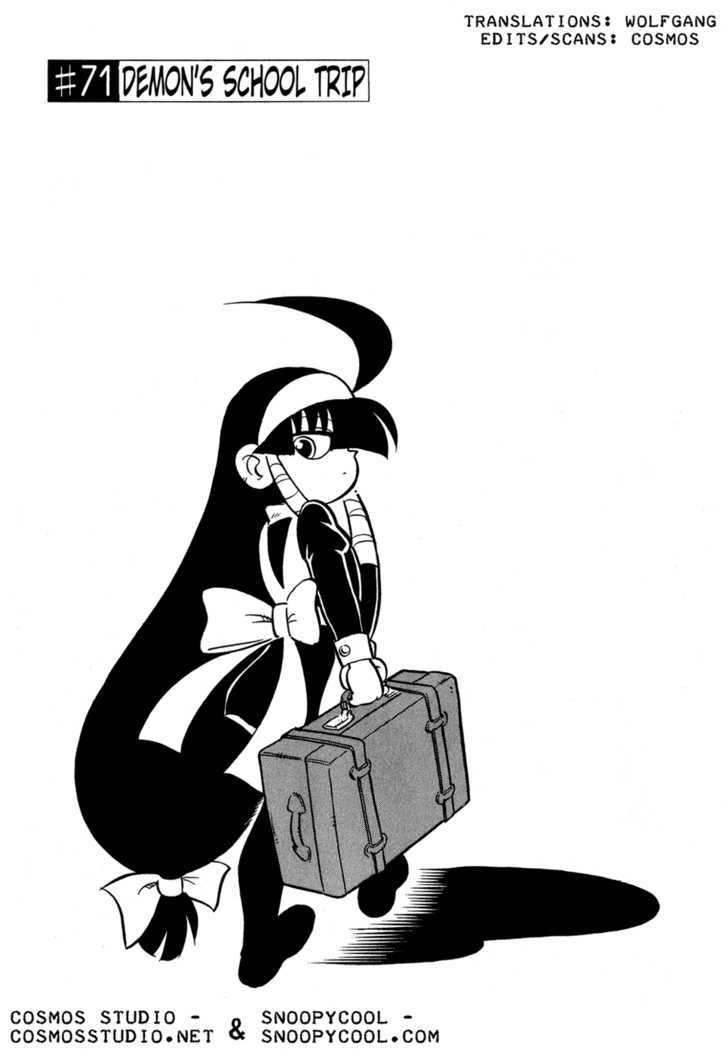 Lucu Lucu Chapter 71 page 1 - Chapter 71 : Demon's School Trip