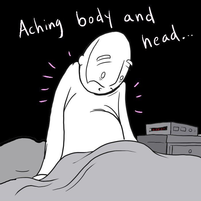 Lunarbaboon Chapter 2 page 4 - Chapter 2 : Sick