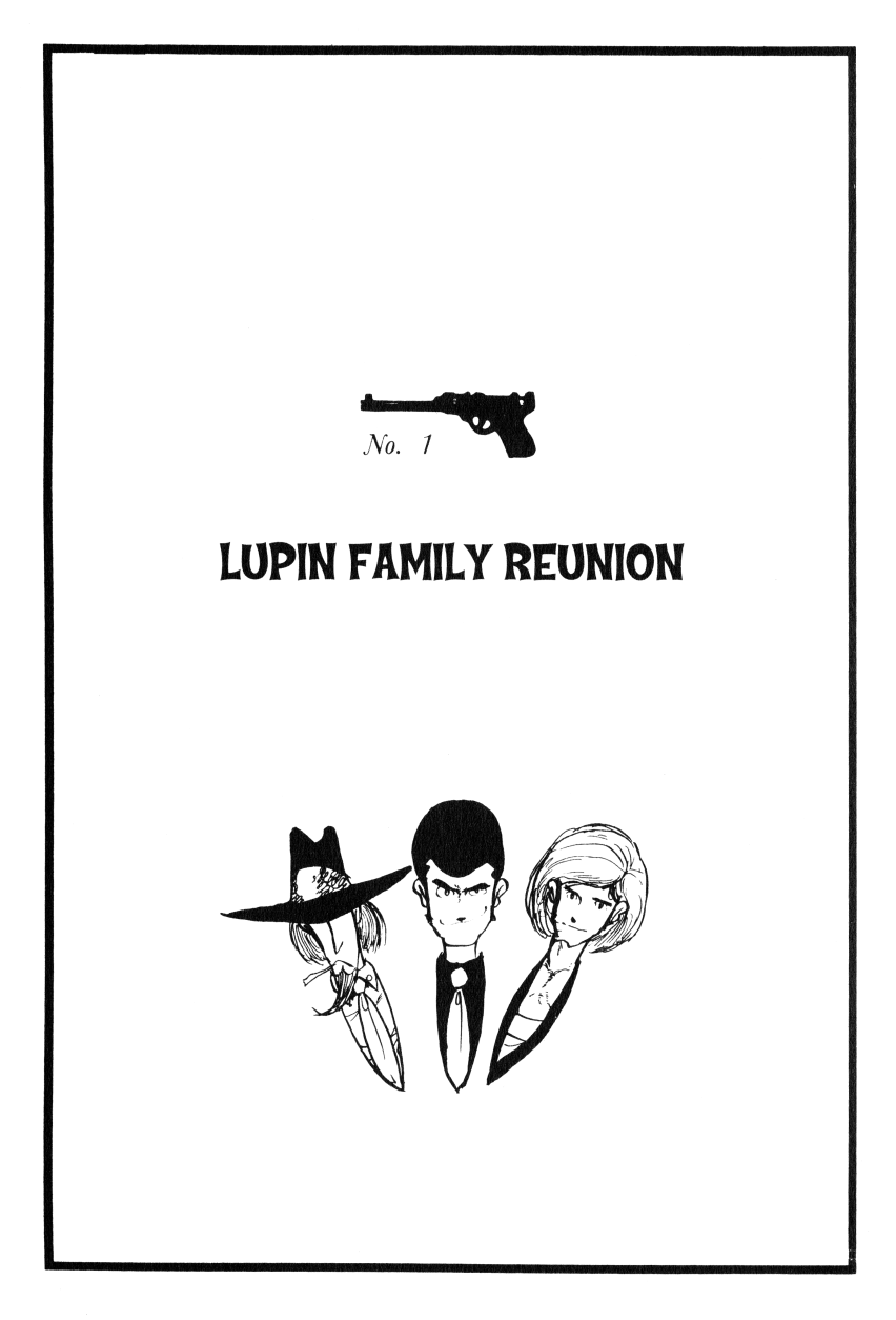 Lupin III: World’s Most Wanted Chapter 1 page 1 - Chapter 1: Lupin Family Reunion