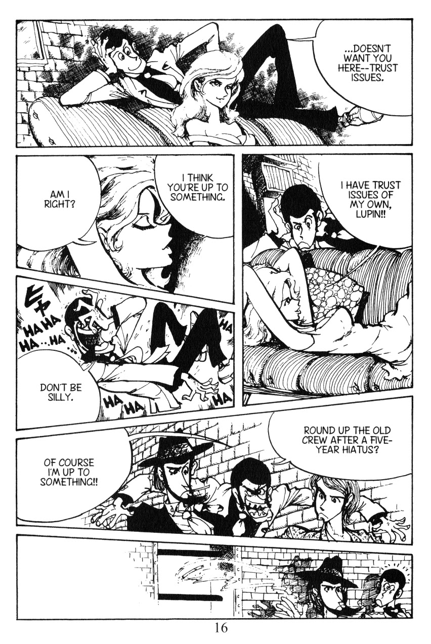 Lupin III: World’s Most Wanted Chapter 1 page 9 - Chapter 1: Lupin Family Reunion