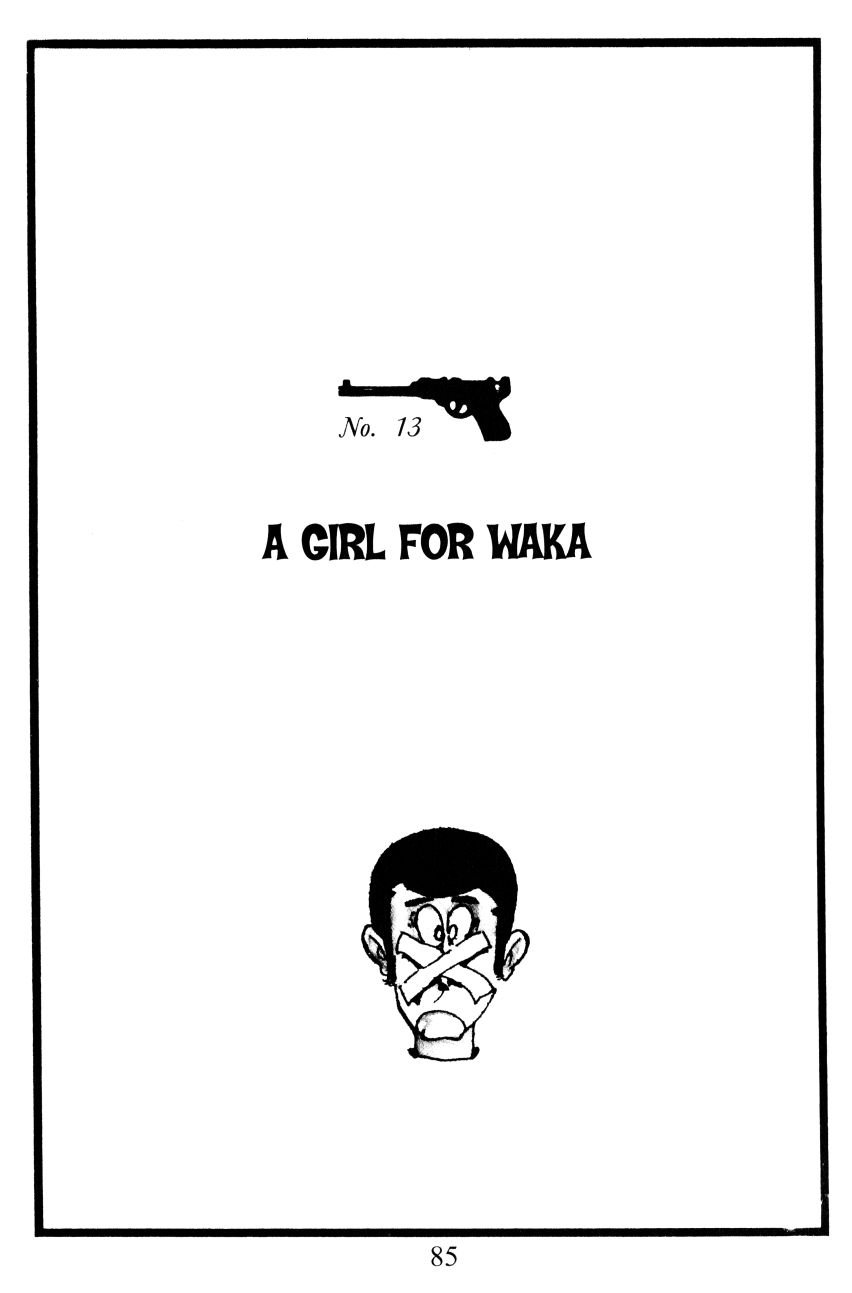 Lupin III: World’s Most Wanted Chapter 13 page 1 - Chapter 13: A Girl For Waka