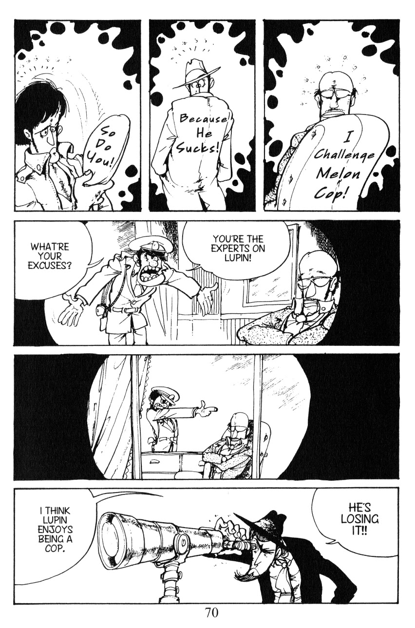Lupin III: World’s Most Wanted Chapter 3 page 10 - Chapter 3: Melon Cop