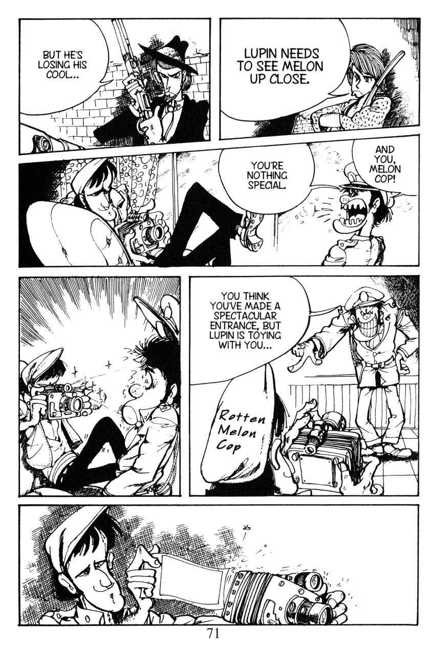 Lupin III: World’s Most Wanted Chapter 3 page 11 - Chapter 3: Melon Cop