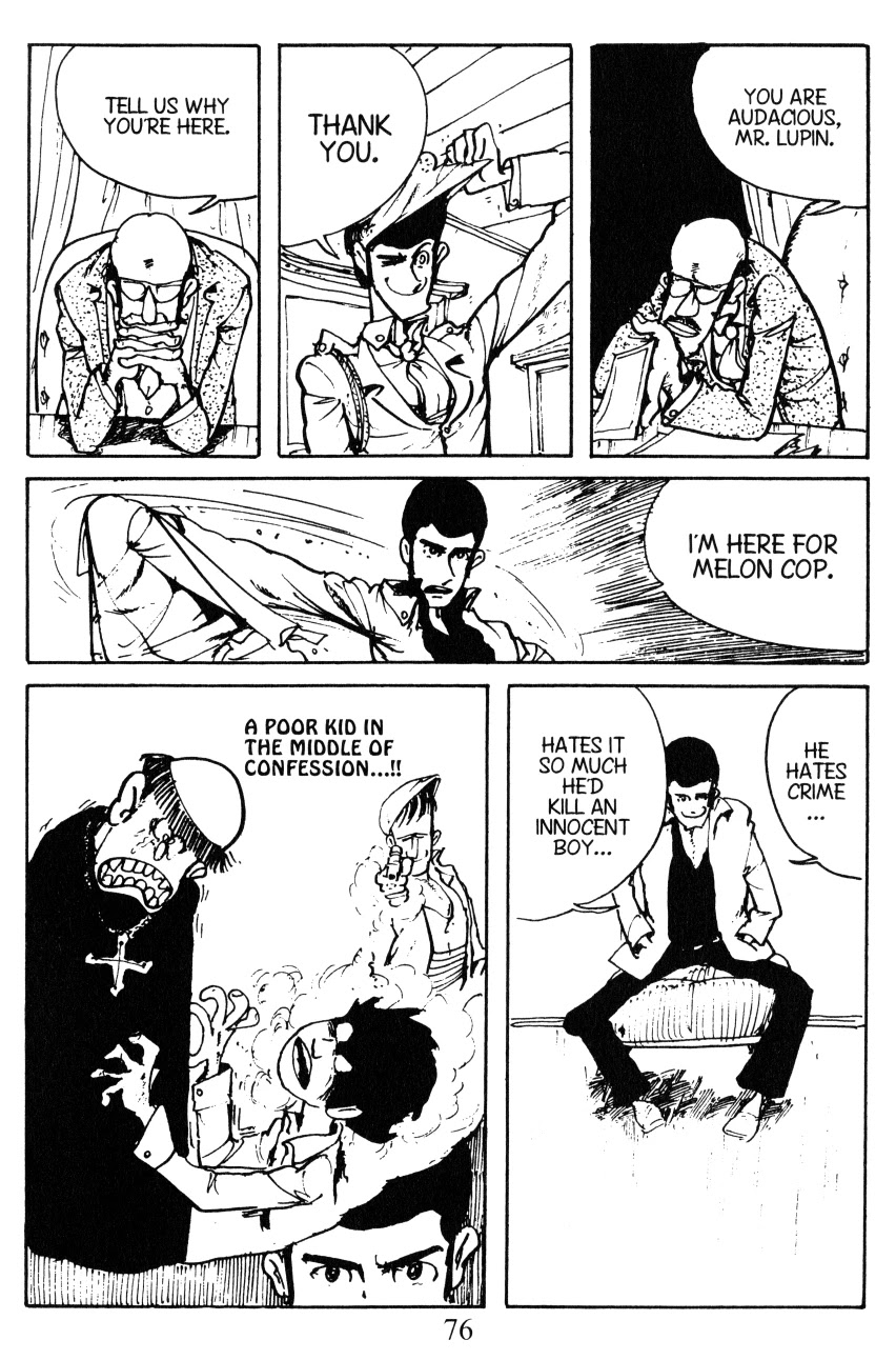 Lupin III: World’s Most Wanted Chapter 3 page 16 - Chapter 3: Melon Cop