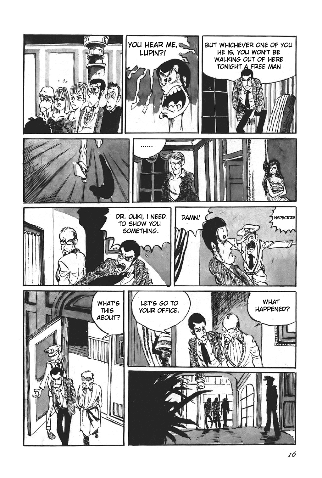 Lupin III Chapter 1 page 10 - Chapter 1: Art Of The Entrance