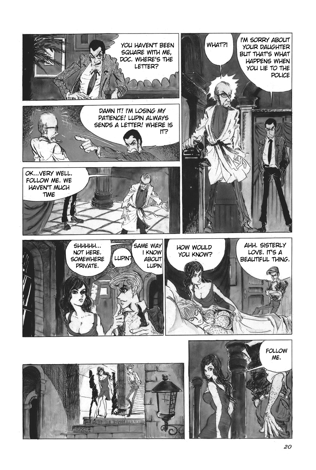 Lupin III Chapter 1 page 14 - Chapter 1: Art Of The Entrance