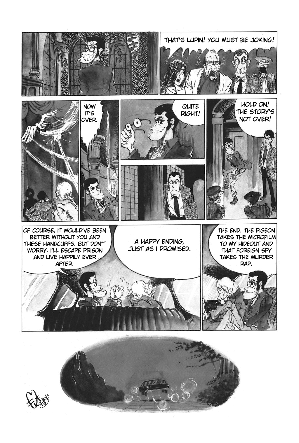 Lupin III Chapter 1 page 20 - Chapter 1: Art Of The Entrance