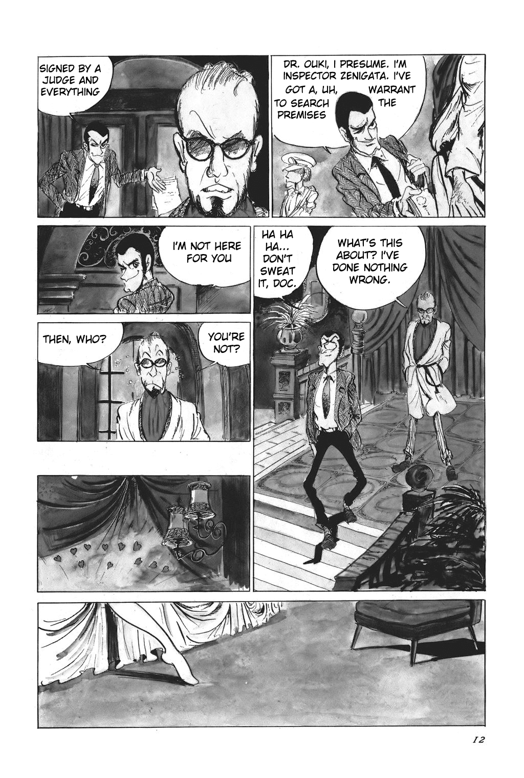 Lupin III Chapter 1 page 6 - Chapter 1: Art Of The Entrance