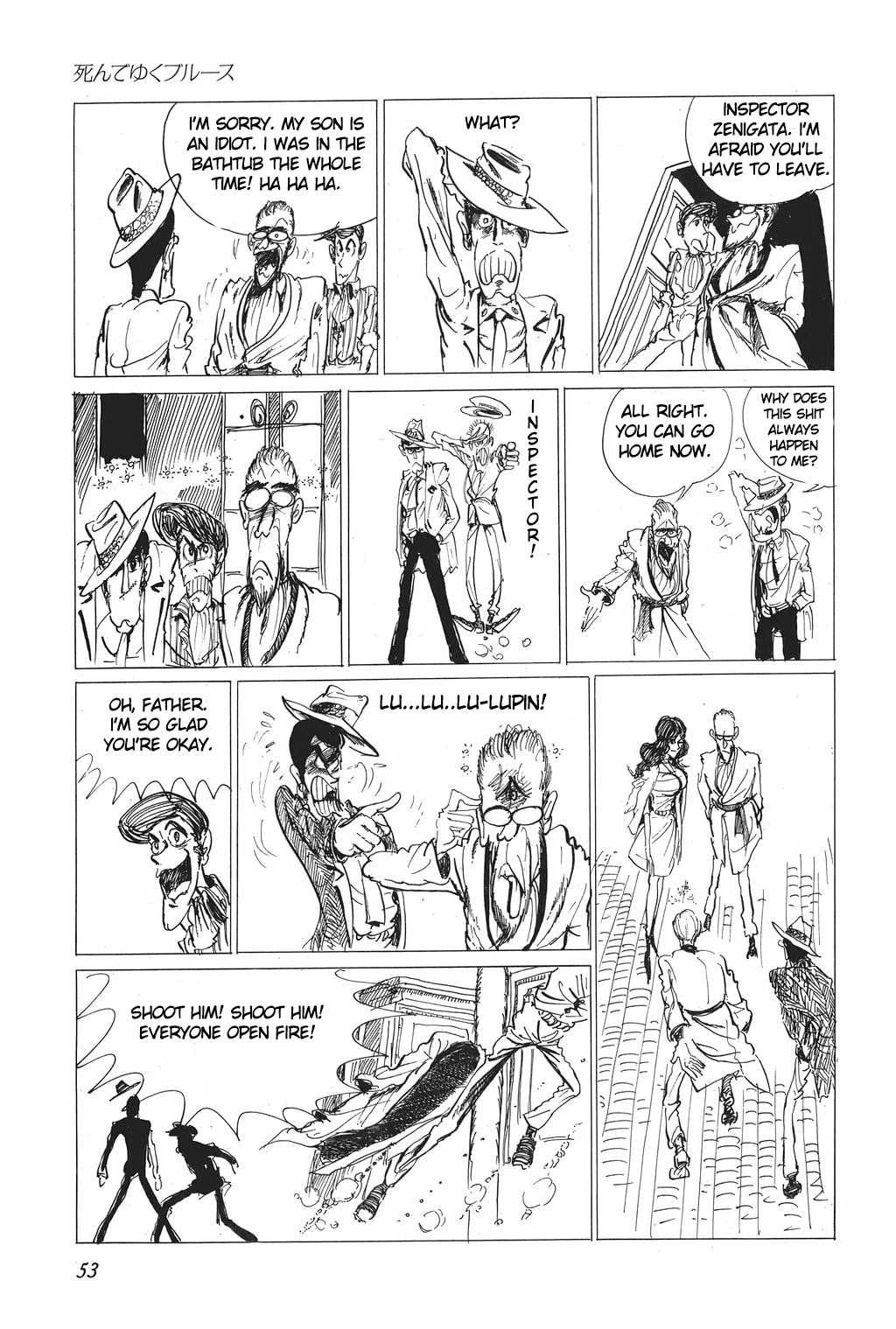 Lupin III Chapter 3 page 10 - Chapter 3