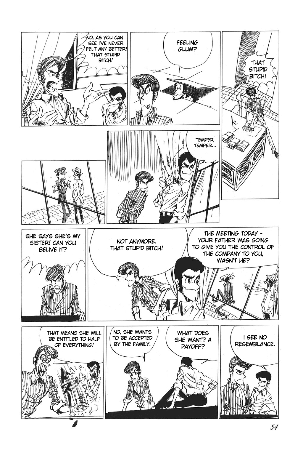 Lupin III Chapter 3 page 11 - Chapter 3