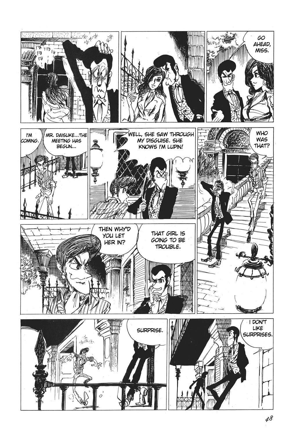 Lupin III Chapter 3 page 5 - Chapter 3