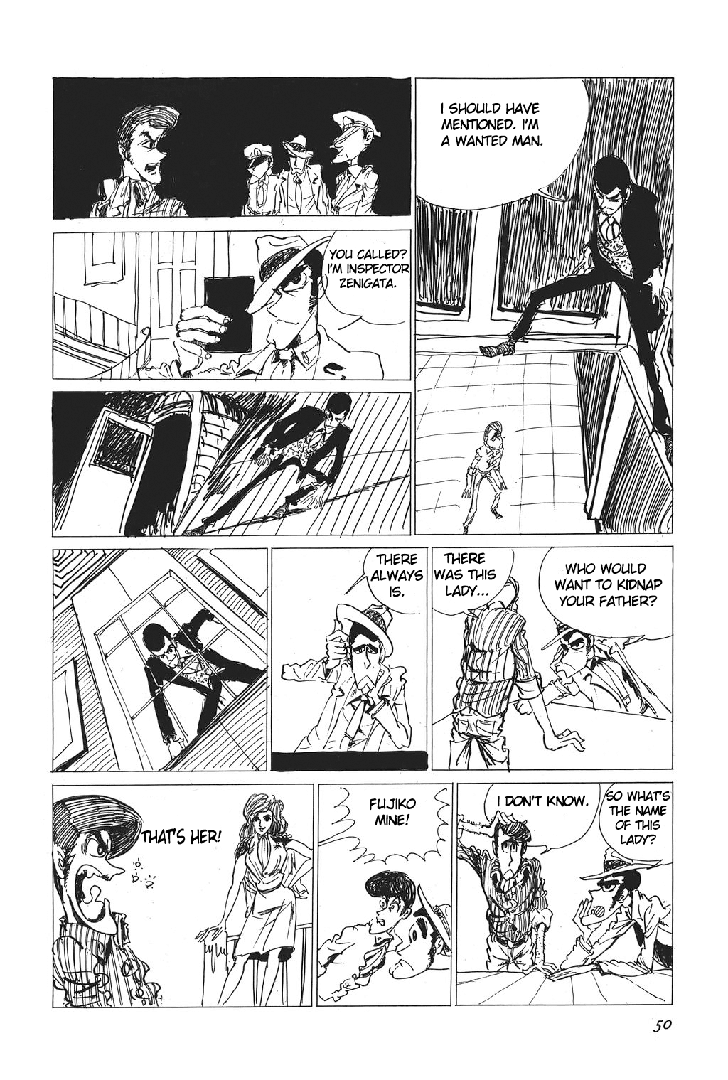 Lupin III Chapter 3 page 7 - Chapter 3