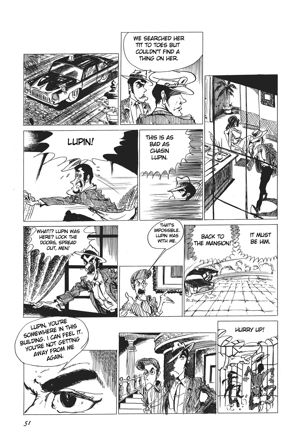 Lupin III Chapter 3 page 8 - Chapter 3