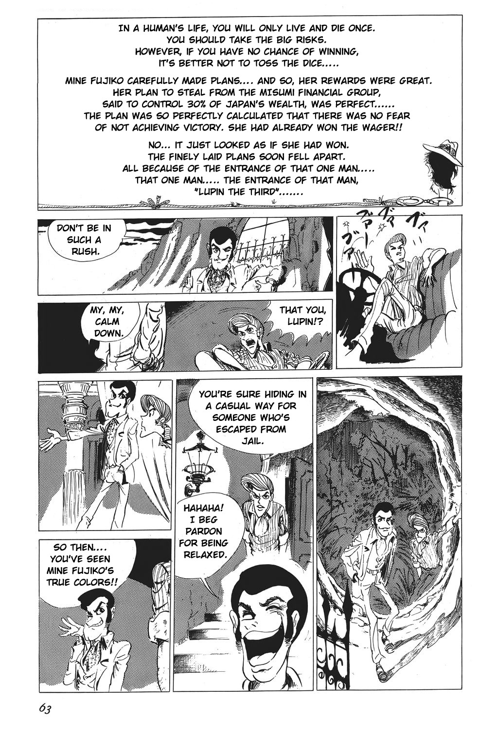 Lupin III Chapter 4 page 5 - Chapter 4
