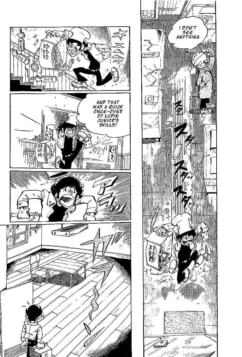 Lupin Kozou Chapter 2 page 12 - Chapter 2 : Thief Minus Thief ? 0