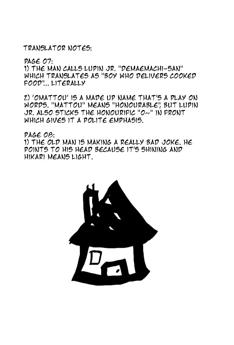 Lupin Kozou Chapter 2 page 18 - Chapter 2 : Thief Minus Thief ? 0