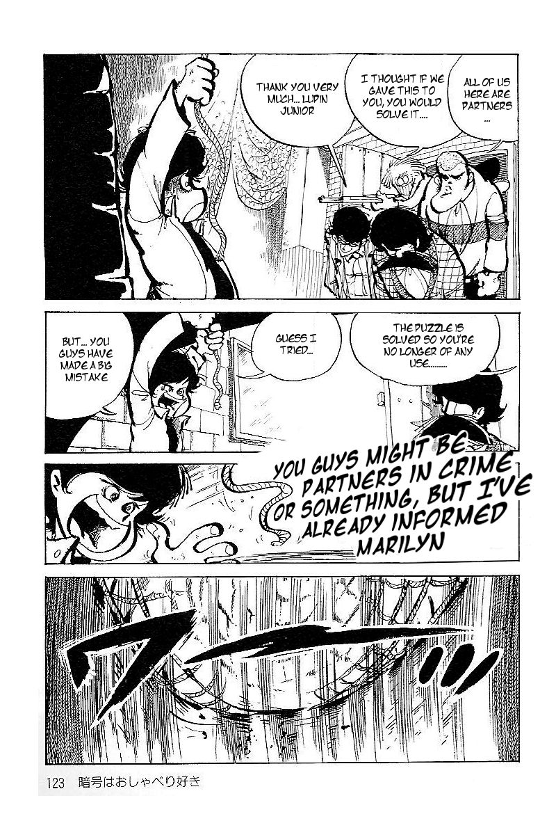 Lupin Kozou Chapter 7 page 15 - Chapter 7 : I Like Talking in Code