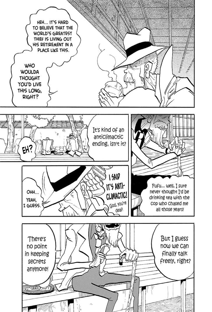 Lupin Sansei T Chapter 1 page 11 - Chapter 1 : The Three Legged Man's Calling Card