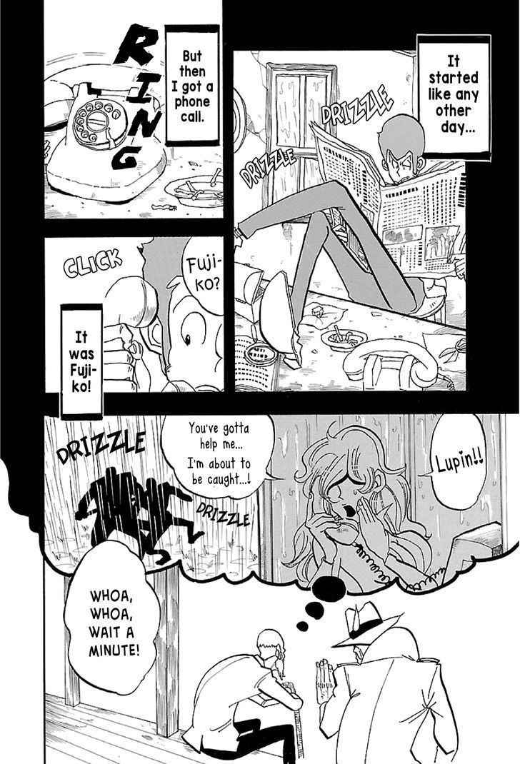 Lupin Sansei T Chapter 1 page 16 - Chapter 1 : The Three Legged Man's Calling Card
