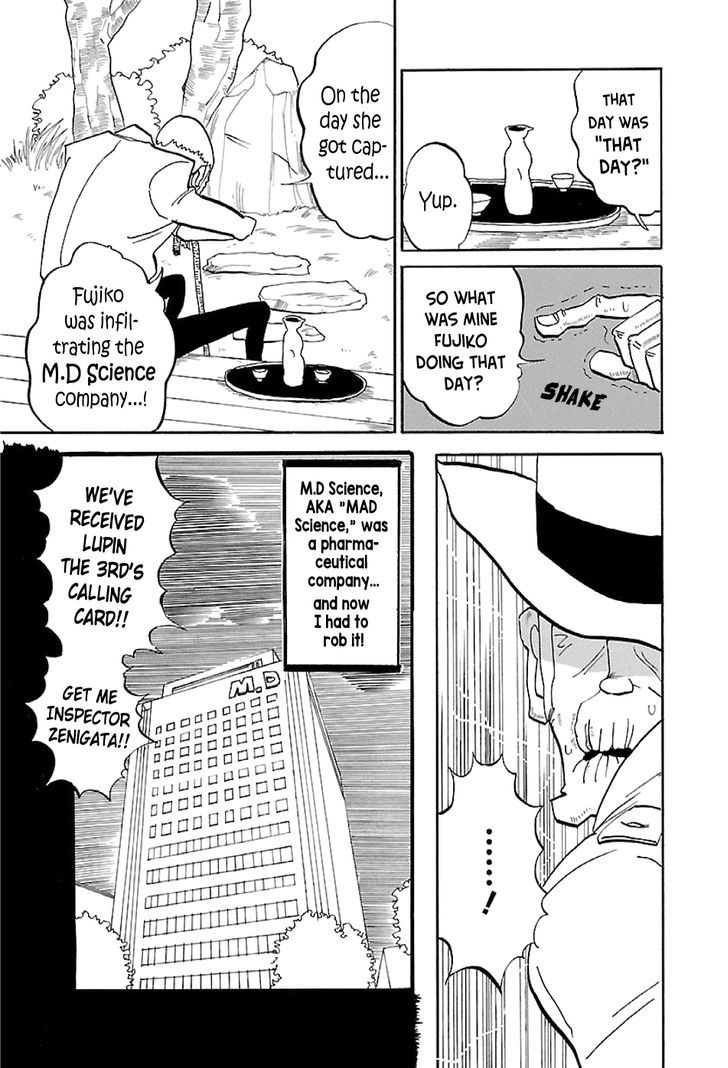 Lupin Sansei T Chapter 1 page 17 - Chapter 1 : The Three Legged Man's Calling Card