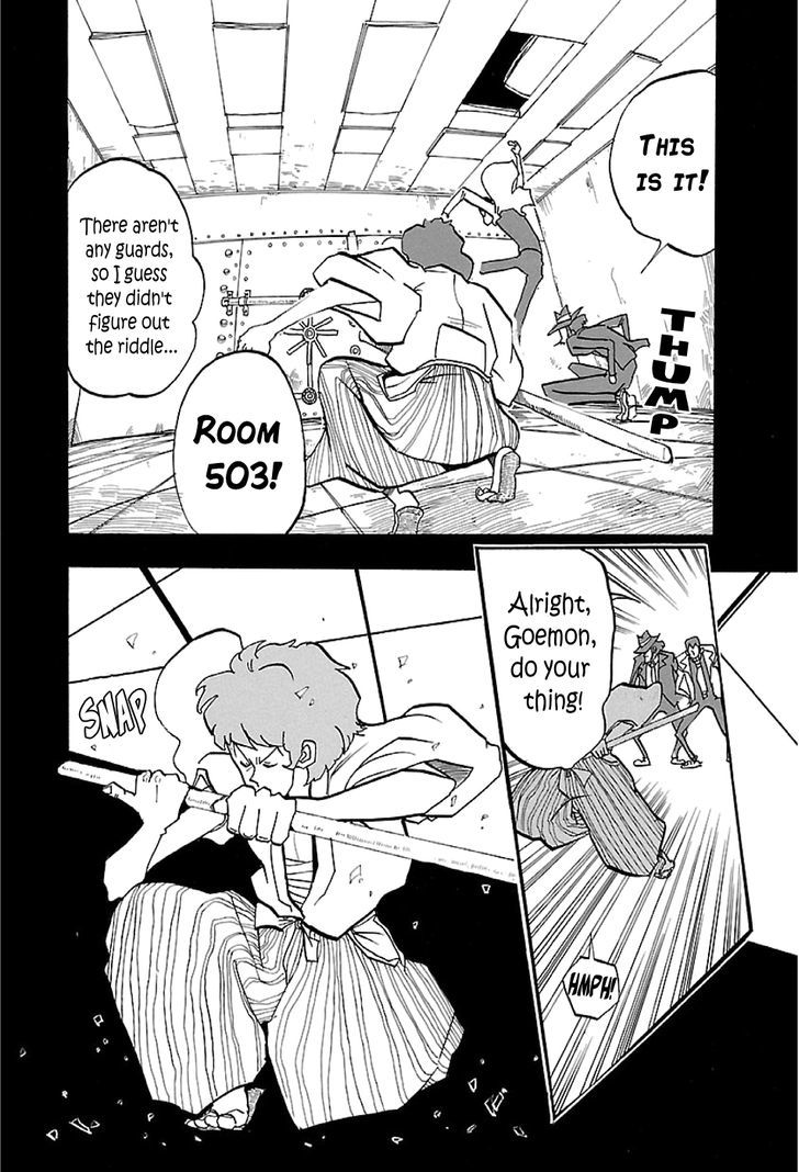 Lupin Sansei T Chapter 1 page 20 - Chapter 1 : The Three Legged Man's Calling Card