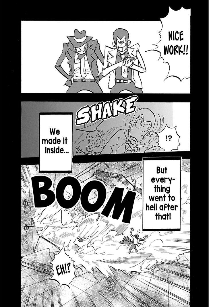 Lupin Sansei T Chapter 1 page 21 - Chapter 1 : The Three Legged Man's Calling Card