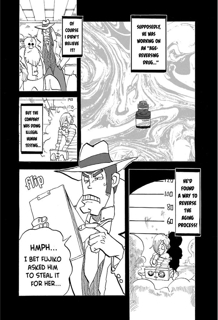 Lupin Sansei T Chapter 1 page 26 - Chapter 1 : The Three Legged Man's Calling Card