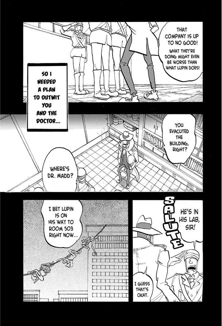 Lupin Sansei T Chapter 1 page 27 - Chapter 1 : The Three Legged Man's Calling Card