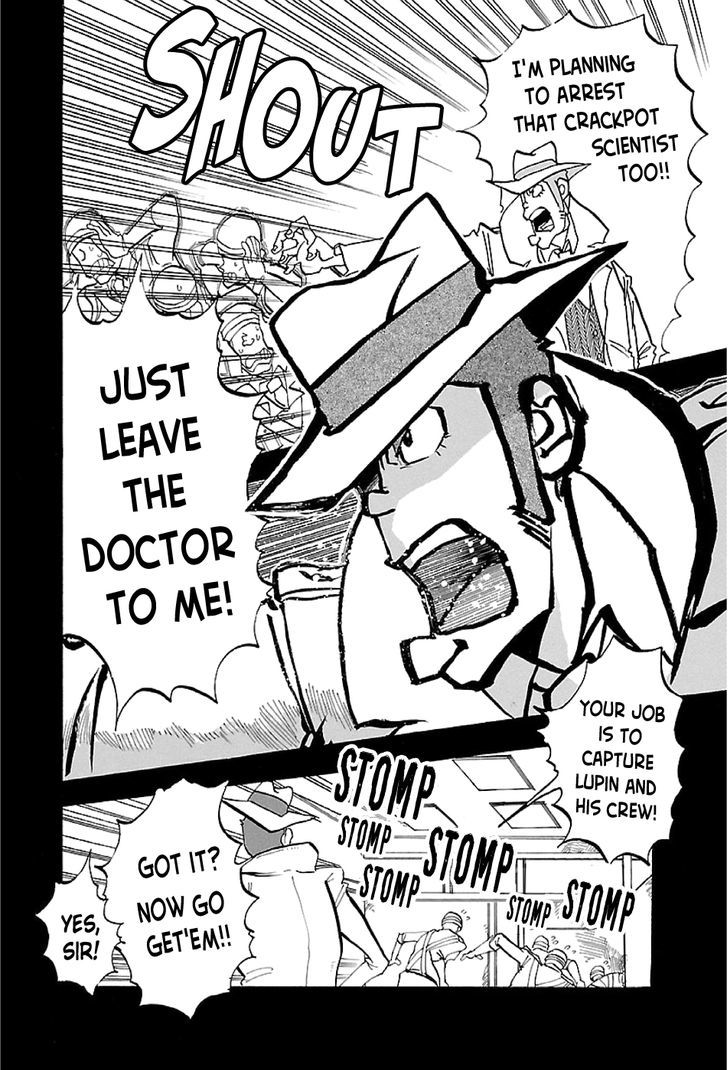 Lupin Sansei T Chapter 1 page 30 - Chapter 1 : The Three Legged Man's Calling Card