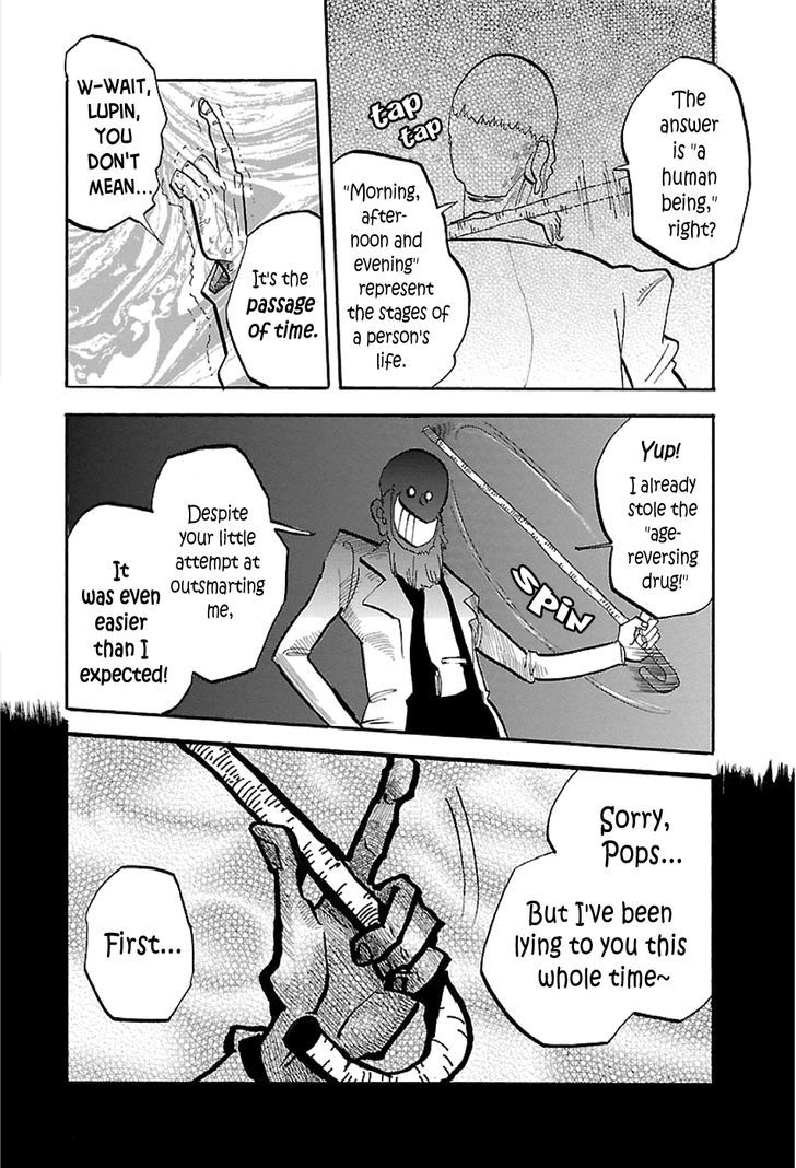Lupin Sansei T Chapter 1 page 38 - Chapter 1 : The Three Legged Man's Calling Card