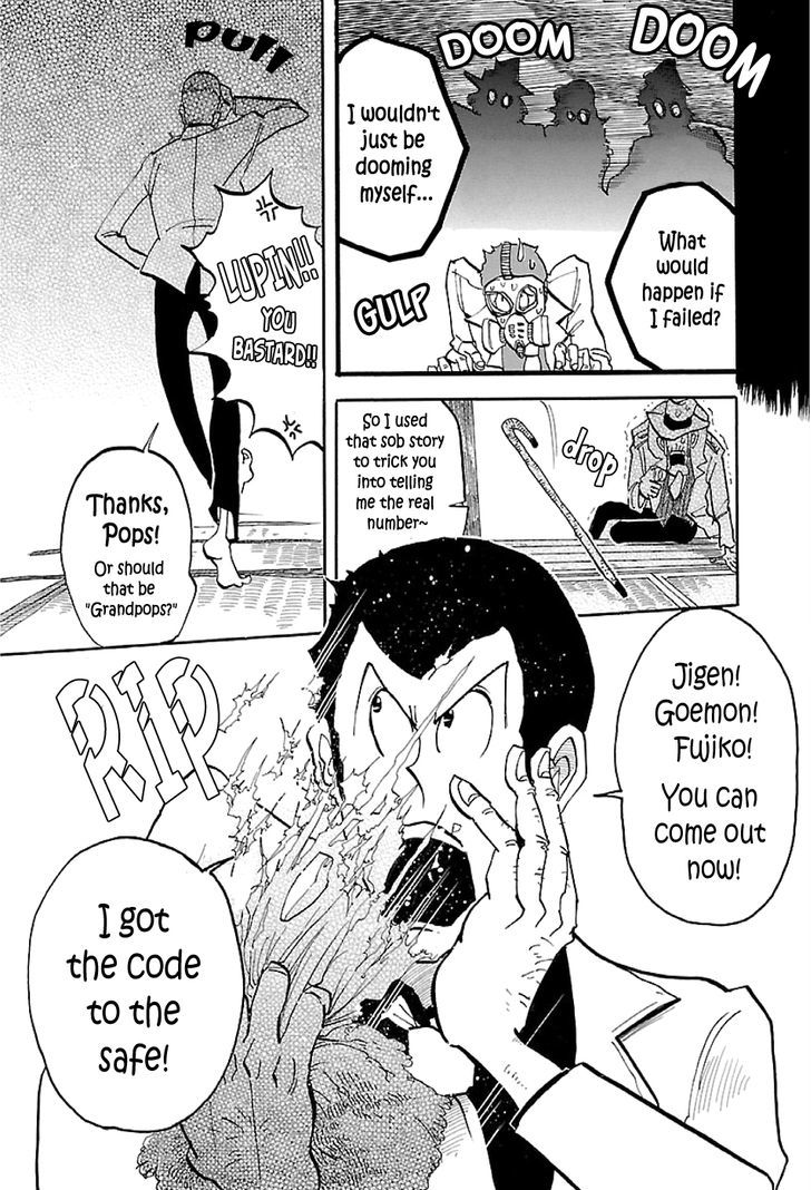 Lupin Sansei T Chapter 1 page 41 - Chapter 1 : The Three Legged Man's Calling Card