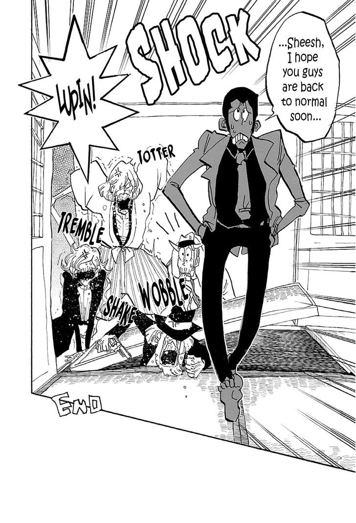 Lupin Sansei T Chapter 1 page 42 - Chapter 1 : The Three Legged Man's Calling Card