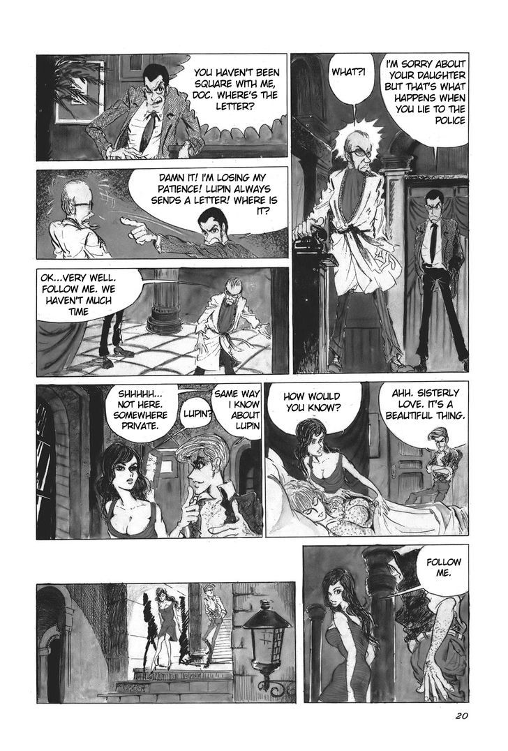 Lupin Sansei Chapter 1 page 14 - Chapter 1 : The Art Of Entrance