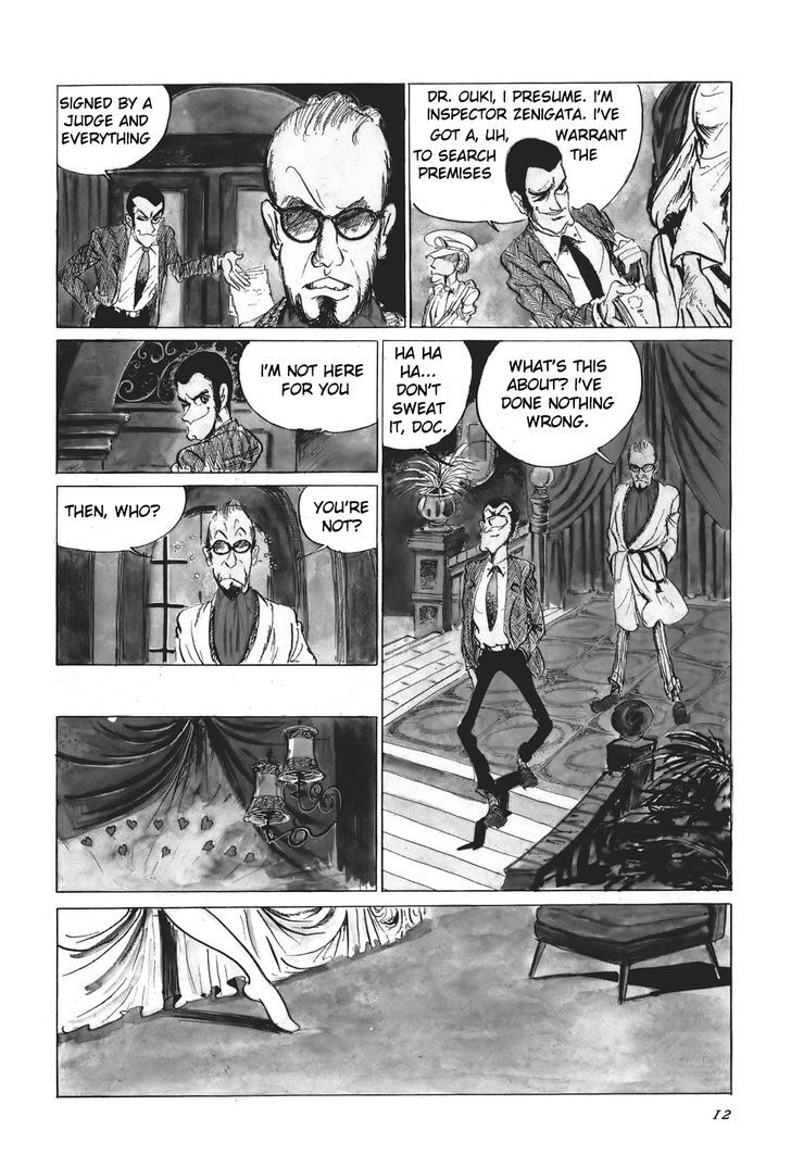 Lupin Sansei Chapter 1 page 6 - Chapter 1 : The Art Of Entrance