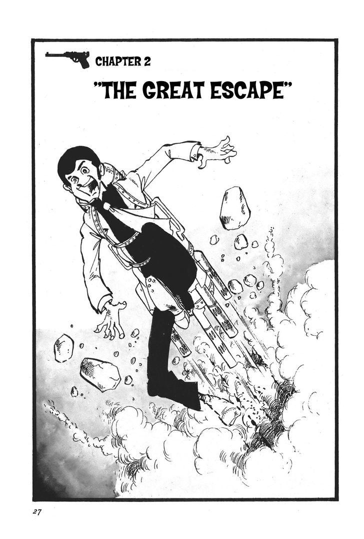 Lupin Sansei Chapter 2 page 1 - Chapter 2 : The Great Escape