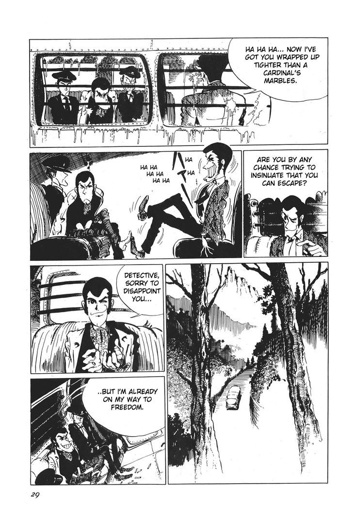 Lupin Sansei Chapter 2 page 3 - Chapter 2 : The Great Escape