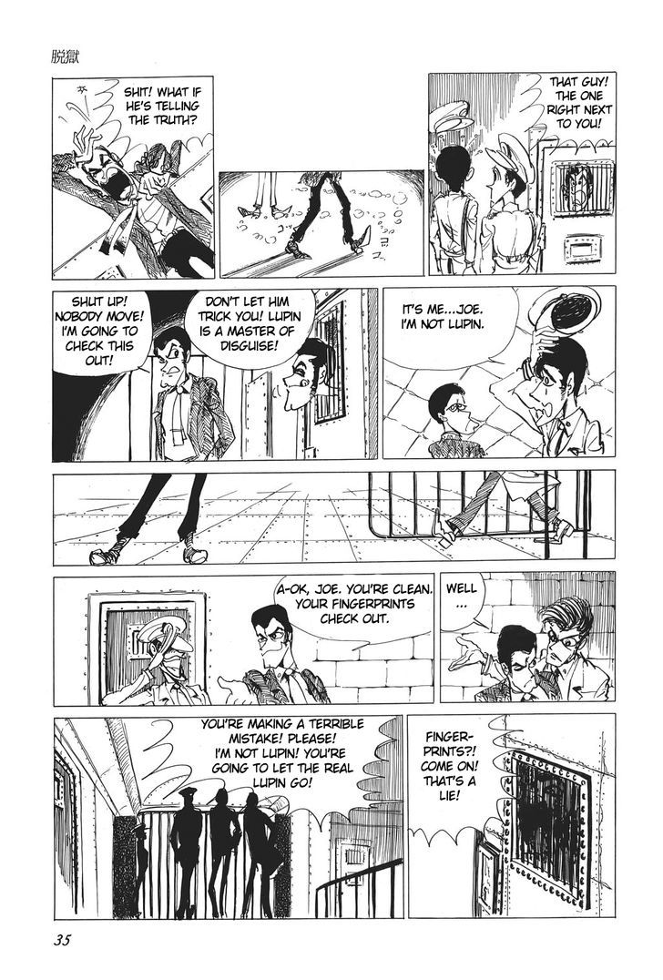 Lupin Sansei Chapter 2 page 9 - Chapter 2 : The Great Escape