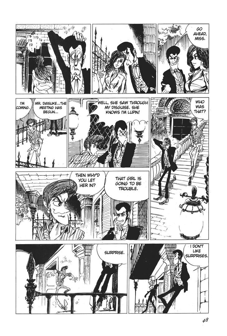 Lupin Sansei Chapter 3 page 5 - Chapter 3 : Mystery Woman