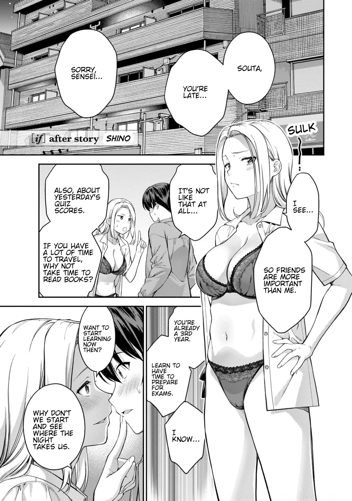 Lust Geass Chapter 50.2 page 1 - Chapter 50.2: What If: Shino