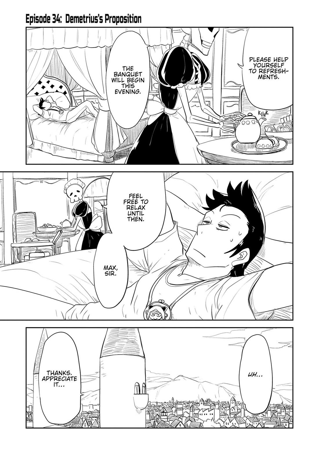 LV1 devil and the one-room hero Chapter 34 page 1 - Chapter 34